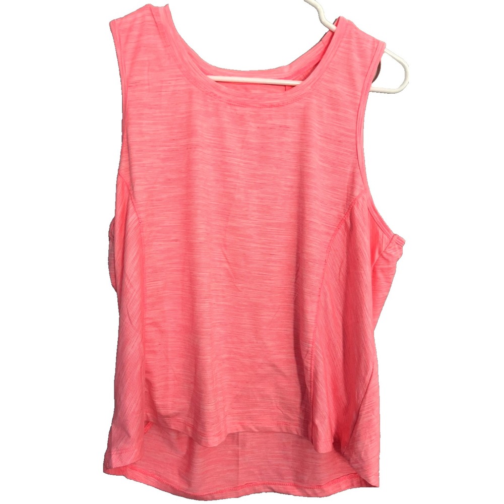 RBX Tank Top Womens Large Pink Sleeveless Athletic Shirt‎ Lightweight Gym Yoga